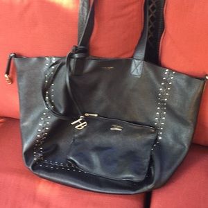 Henri Bendel leather tote